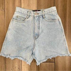 BONGO Light Blue Jean Shorts